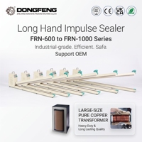 Machine de scellage à impulsions extra-longue de haute qualité FRN 600 1000 mm, personnalisée OEM, directement du fabricant, pour sacs