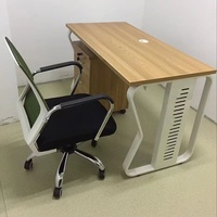 Bureau classique à Double Design, bureau d'ordinateur, vente en gros, Table de gestionnaire de réunion personnalisée, mobilier de bureau