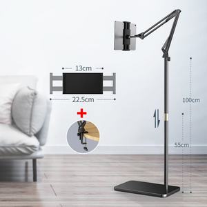 Soporte de Suelo Multiángulo Ajustable, Plegable y Extensible para Tablets y Teléfonos de 4 a 13 Pulgadas, Compatible con iPhone, iPad Pro 12.9 y para Cama - Product Image 3