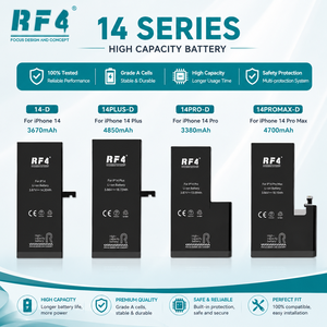 RF4 High Capacity <strong>Battery</strong> for iPhone 14 14 Plus 14 Pro 14 Pro Max 15 15 Plus 15 Pro 15 Pro Max <strong>Mobile</strong> <strong>Phone</strong> <strong>Replacement</strong> <strong>Battery</strong> - Product Image 3
