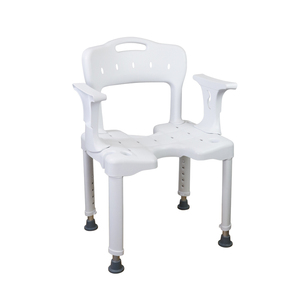 Chaise <span class=keywords><strong>de</strong></span> <span class=keywords><strong>bain</strong></span> réglable en hauteur avec dossier et protection solaire, équipement <span class=keywords><strong>de</strong></span> sécurité pour salle <span class=keywords><strong>de</strong></span> <span class=keywords><strong>bain</strong></span> pour personnes âgées - Product Image 4