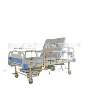 Multi Functional Nursing <b>Bed</b> Manual Adjustable For Paralyzed Elderly Home Use Stainless Steel <b>Frame</b> - Product Image 4