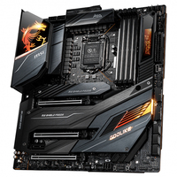 Carte mère de jeu MSI MEG Z490 GODLIKE d'occasion avec chipset Intel Z490 LGA 1200 prise en charge des processeurs Intel Core I9 de 10e génération