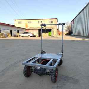 Chariot à plat électrique à 4 roues à batterie à bas prix en gros d'usine Capacité de 800 à 1000kg Personnalisation OEM - Product Image 1