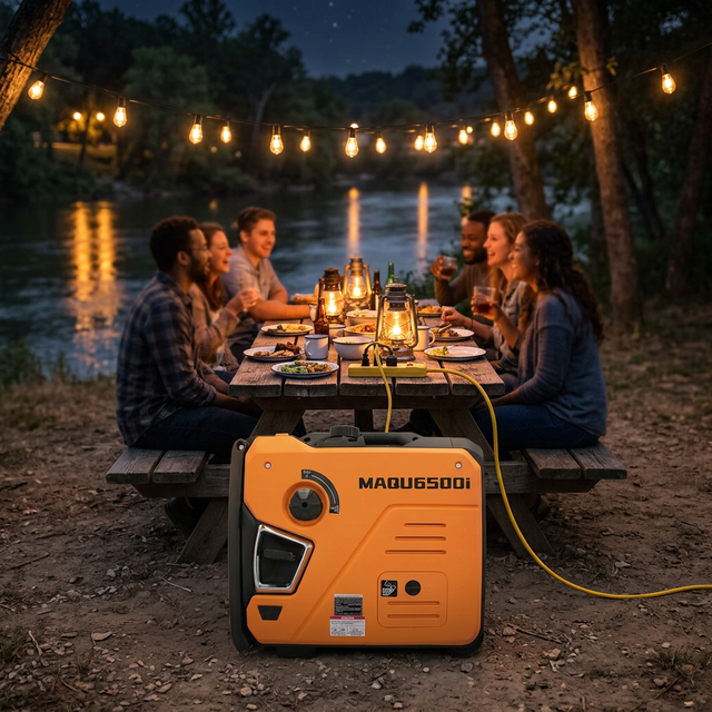 5kW Portable Silent Inverter Generator for Camping & Outdoor Parties Euro5\CE\EPA