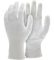 Gants de travail tactiles en PU avec logo personnalisé, légers, antidérapants, pour la manutention des matériaux, la construction et l'assemblage
