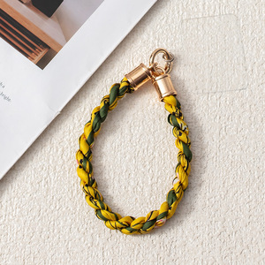 Longe de téléphone haut de gamme simple et polyvalente courte tissée au poignet - Product Image 4