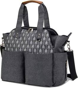 Sac à couches pour maman, grand fourre-tout pour bébé, résistant à l'eau, sac à couches de voyage de grande capacité, OEM - Product Image 3