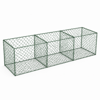 가비온 바스켓 스톤 케이지 3x1x1m 아연-알루미늄-마그네슘 코팅 80x100mm 2.2-2.7mm 대형 옹벽 경사면 보호