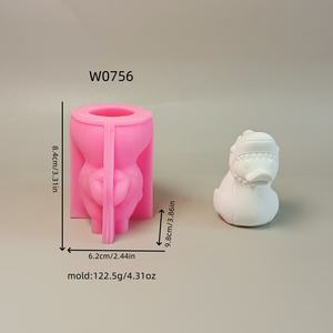 Handmade Resin Casting Molds for DIY Decorative Ornaments Ins Style <b>Silicone</b> Desktop <b>Tools</b> Duck Mold W0756 - Product Image 4