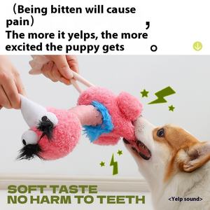 Giocattoli per Cani a Forma di Uccello Pazzo e Brutto, Ecologici, Anti-Morso, con Carta Sonora, Lunghezza 60cm, Vendita all'Ingrosso - Product Image 3