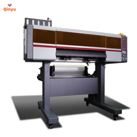 Machine d'impression de t-shirts Qinyu 2025, imprimante jet d'encre DTF 60 cm avec têtes d'impression I3200, impression numérique automatique