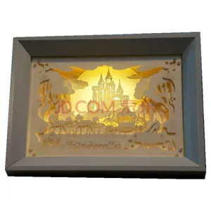 Hot Koop Moderne Hoge Kwaliteit Custom Home Decoratie Led Foto Muur Frames Foto