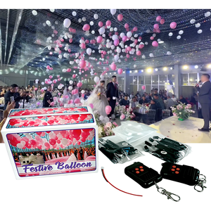24 queues Télécommande sans fil Sky Ground Fly Ballon Explosion Tir System Blast Balloon Pop Kit Party Wedding Celebration - Product Image 1