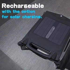 Limpieza de piscinas recargable solar <span class=keywords><strong>Control</strong></span> remoto inalámbrico Estilo de superficie de agua 8W <span class=keywords><strong>Robot</strong></span> aspirador automático para piscinas - Product Image 6