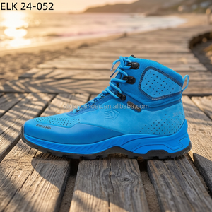Zapatos de Senderismo para Hombre Elkland, Duraderos, Transpirables, con Entresuela de Nubuck PU, Impermeables y Ligeros para Otoño, Venta al Por Mayor Personalizada - Product Image 2