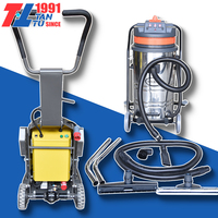 Machine à polir le béton Honda 25HP automatique CFS 630mm avec engrenage planétaire et moteur haute efficacité