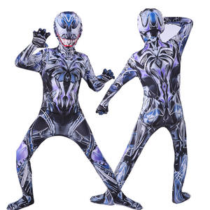 Costume de cosplay d'Halloween Amazing Spider-Man Venom, couvre-chef, plusieurs motifs, personnage de jeux, unisexe, polyester, nourrissons, tout-petits - Product Image 4