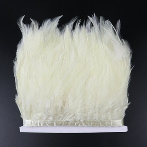 10-15 cm (4/6 inch) 30-màu nhuộm hackle Rooster Lông Gà lông TRIM rìa cho trang phục/trang phục làm - Product Image 2