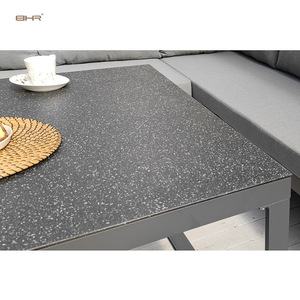 Mobilier d'extérieur <span class=keywords><strong>en</strong></span> aluminium BHR ensemble <span class=keywords><strong>de</strong></span> canapés <span class=keywords><strong>de</strong></span> <span class=keywords><strong>jardin</strong></span> <span class=keywords><strong>en</strong></span> forme <span class=keywords><strong>de</strong></span> L ensemble <span class=keywords><strong>de</strong></span> canapés <span class=keywords><strong>de</strong></span> <span class=keywords><strong>salon</strong></span> d'angle d'extérieur avec table à manger - Product Image 6