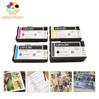 Cartucho de Tinta Compatible Wiseprint DYE para Impresora de Etiquetas a Color Industrial Afinia L502 Duo L502, Juego de Cartuchos de Tinta Pigmentada CMYK