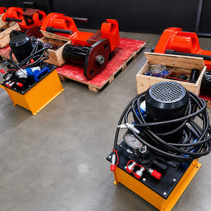 เครื่องกดสลักตีนตะขาบไฮดรอลิกแบบพกพา รุ่น 80T-200T สำหรับรถขุด เครื่องจักรก่อสร้าง รถดันดิน อะไหล่ปั๊ม ลดราคา - Product Image 1