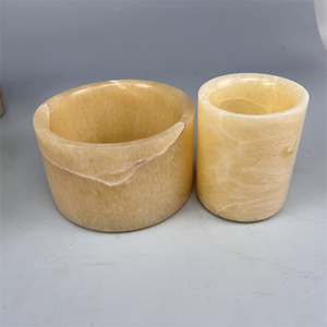 Cina produttore Logo personalizzato portacandele <span class=keywords><strong>in</strong></span> onice verde portacandele con inserto di ricarica <span class=keywords><strong>in</strong></span> <span class=keywords><strong>vetro</strong></span> per la decorazione domestica o la diserbo - Product Image 3