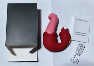 Kadınlar için 3'ü 1 Arada 10 Titreşim Modlu Vibratör Seti, Dil Vibratörü ve Klitoral Titreşim Fonksiyonlu Seks Oyuncağı - Product Image 6