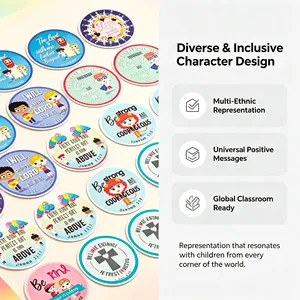 Self Adhesive Round Labels <b>Waterproof</b> Die Cut Adhesive Paper <b>Stickers</b> for Packaging - Product Image 6