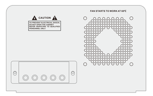 KEBO 5000VA Regulador de tensão automático monofásico PWB parede Home Appliance dois dígitos Display LED relé de cobre para AC - Product Image 6