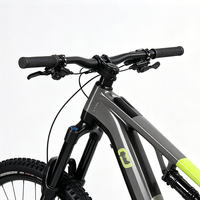 Vélo de montagne électrique tout suspendu en aluminium de 29 pouces avec double moteur, batterie cachée haute vitesse, capacité tout-terrain
