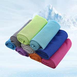 Custom Logo Microfiber Cooling <strong>Towel</strong> Quick <strong>Dry</strong> <strong>Rapid</strong> Cooling Yoga Sports <strong>Towel</strong> - Product Image 5