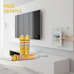 Colle universelle puissante pour fixation sans clous sur métal, <span class=keywords><strong>bois</strong></span> et surfaces murales – Adhésif multi-usages pour remplacement lourd - Product Image 1