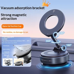 Vacuum Magnetic Phone Holder <strong>MagSafe</strong> Folding Washable Suction-Cup Live-Streaming Shooting Standard <strong>Car</strong> Windshield <strong>Mount</strong> - Product Image 2