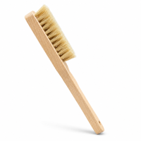 Brosse à craie d'escalade industrielle DIY OEM avec manche en bois de hêtre pour le bouldering, la gym, les murs intérieurs et extérieurs, accessoire d'équipement