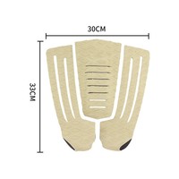 Offre Spéciale : Tapis de Traction Antidérapants pour Planche de Surf et Skimboard, en EVA, avec Colle 3M – Lot de 3 Pièces pour Surf et SUP