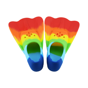 Silicone trẻ em bơi vây bơi ngắn chân chèo cho lap đào tạo cho trẻ em trai và trẻ em gái - Product Image 2