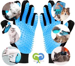 Luva massageadora para animais, venda quente de luva de massagem para cães e gatos - Product Image 4