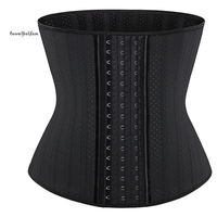 Corset de maintien de la taille en latex XXS pour femme, contrôle du ventre, entraînement sportif, gaine pour la perte de poids, shapewear