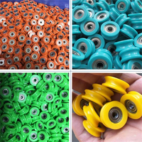 Roues de fenêtre coulissantes en plastique durable, roues à poulie en Nylon 608ZZ 625ZZ 6001ZZ 626ZZ 629ZZ, livraison gratuite