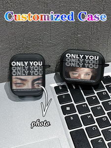 Funda Personalizada para <span class=keywords><strong>AirPods</strong></span> con Foto, Cubierta a Prueba <span class=keywords><strong>de</strong></span> Golpes con Impresión <span class=keywords><strong>de</strong></span> Imagen Personalizada para <span class=keywords><strong>AirPods</strong></span> 1/3/Pro 2, Texto y Diseño Personalizables, MOQ 1 - Product Image 4