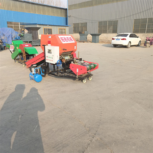 Automatic Round Bale Wrapping Machine Engine for Food Grade Forage Grass Silage Stretch <b>Film</b> Easy Operate Energy Saving - Product Image 2