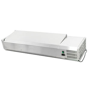 Exhibidores Refrigerados Comerciales para Ingredientes de Pizza, Barra de Ensaladas, Mostrador <span class=keywords><strong>Buffet</strong></span>, Unidades Refrigeradas para Aderezos - Product Image 3