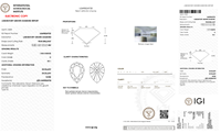 Diamantes Cultivados en Laboratorio al por Mayor, Personalizados, VVS VS1, 0.3CT 0.5CT 0.8CT 1CT, HPHT CVD, Sintéticos, Certificados por IGI, Corte Excelente