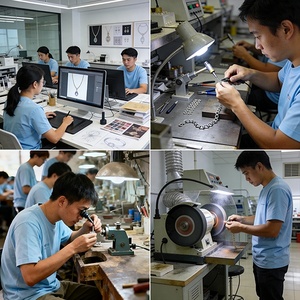 OUGEPHELI Bracelet Chaîne à Maillons Cubains Miami en Moissanite Argent Sterling 925 S925 Certifié GRA Couleur D VVS Plaqué Or Style Hip Hop - Product Image 4