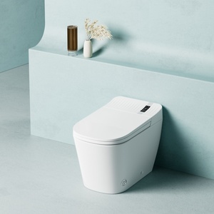 Inodoro Inteligente con Sensor Automático <span class=keywords><strong>de</strong></span> Pie, Descarga Automática, Control Remoto, Asiento Calefactado y Función <span class=keywords><strong>de</strong></span> Limpieza Femenina, Directo <span class=keywords><strong>de</strong></span> Fábrica - Product Image 1