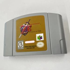Cartucho de juego Retro N64 Legend <span class=keywords><strong>of</strong></span> <span class=keywords><strong>Zelda</strong></span> <span class=keywords><strong>Ocarina</strong></span> <span class=keywords><strong>of</strong></span> <span class=keywords><strong>Time</strong></span>, accesorio de videojuego para consola N64 - Product Image 3