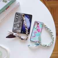 Funda de Lujo de Alta Gama con Brazalete para Teléfono Móvil, Modelo Pro 2026, para Samsung Galaxy Z Fold 6 5 4 3 Vivo XFold Magic Xiaomi Fold 2 3