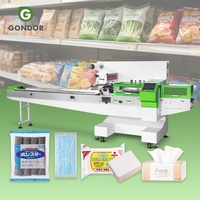 Jouet flux papier de soie boîte emballage savon en caoutchouc emballage rouleau paquet oreiller Wrap Machine pour serviette hygiénique