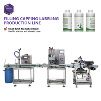 Machine de remplissage professionnelle en acier inoxydable 304 avec convoyeur, machine de remplissage, de bouchage et d'étiquetage de bureau pour lotion, huile, cosmétiques